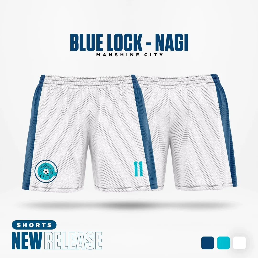 Blue Lock Manshine City Nagi Shorts