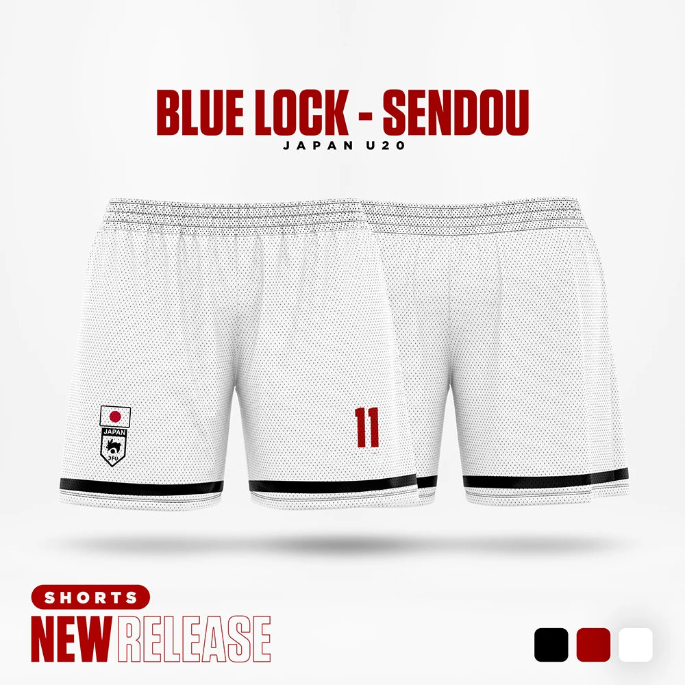 Blue Lock Japan U20 Shorts
