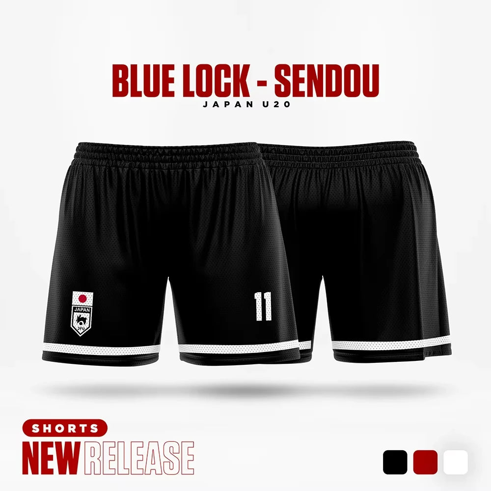 Blue Lock Away Japan U20 Shorts